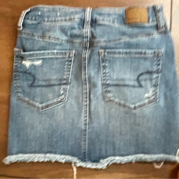 American Eagle denim mini skirt, size 2 - Picture 7 of 9
